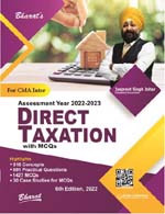  Buy DIRECT TAXATION with MCQs for CMA Inter (Paper 7)